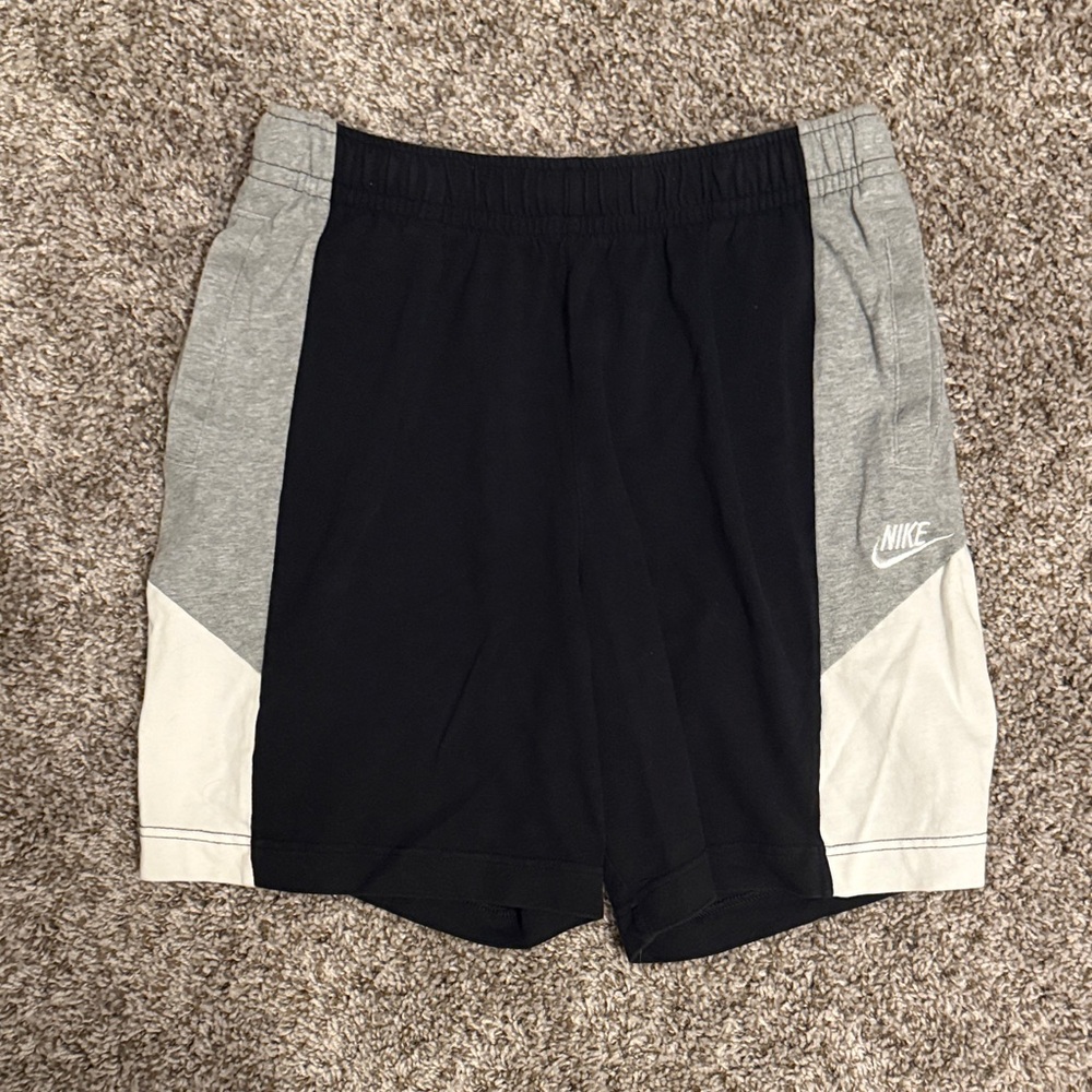 Nike Black, Gray, and White Shorts